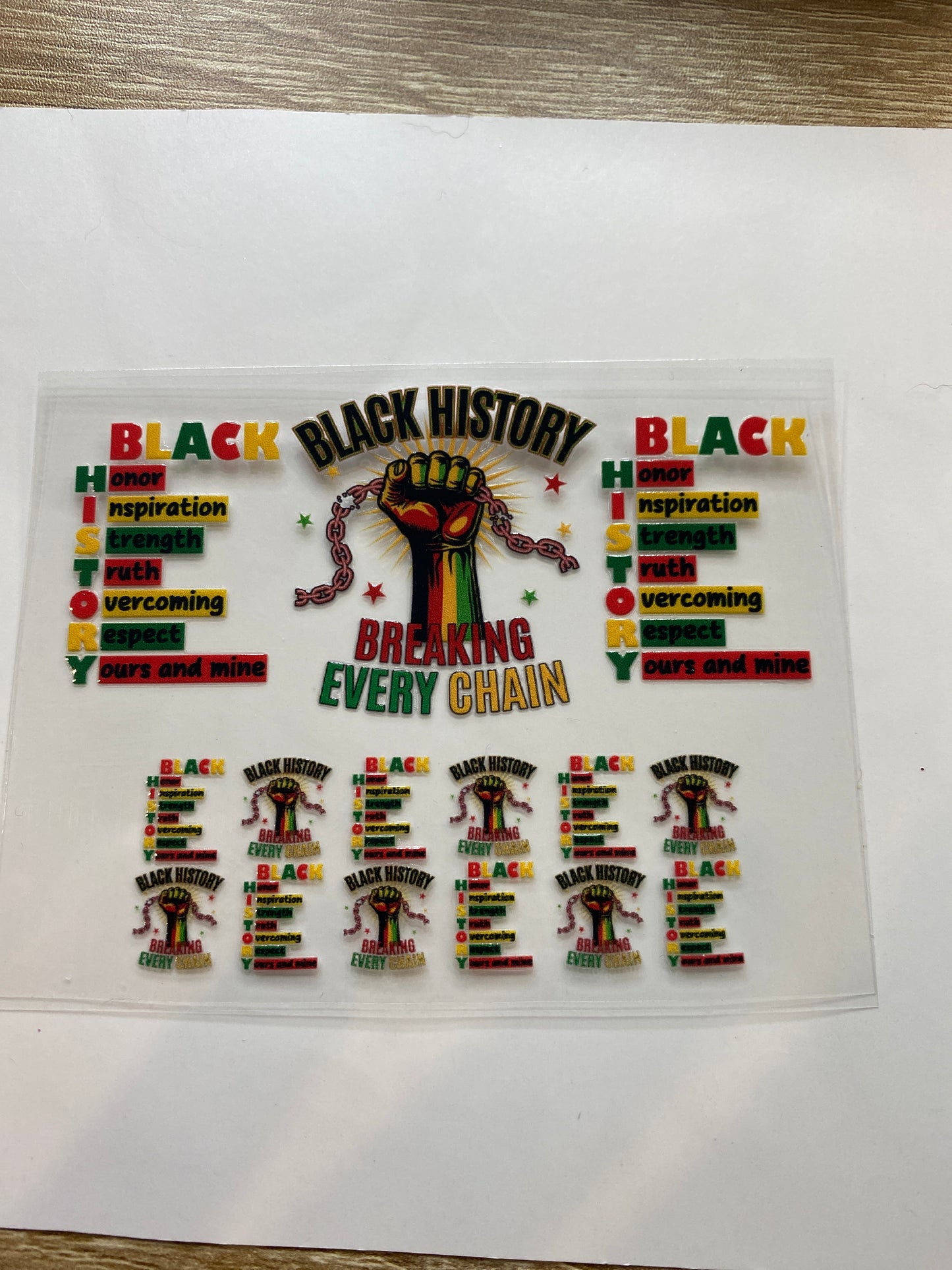 Black History Shot Glass