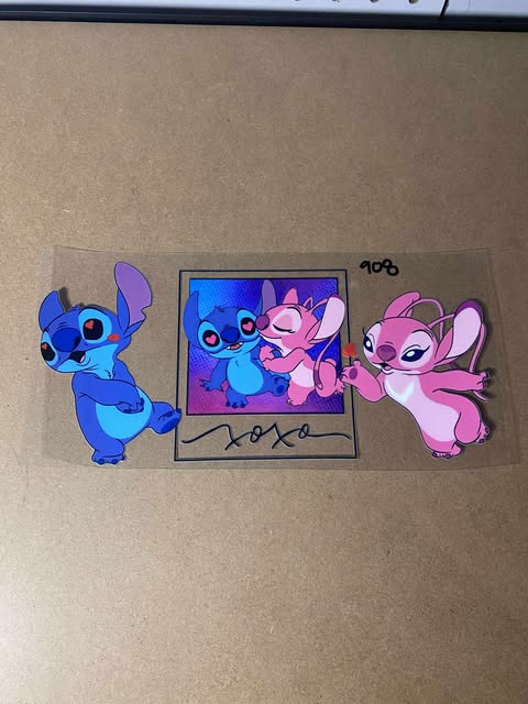 908 Blue Guy and Angel