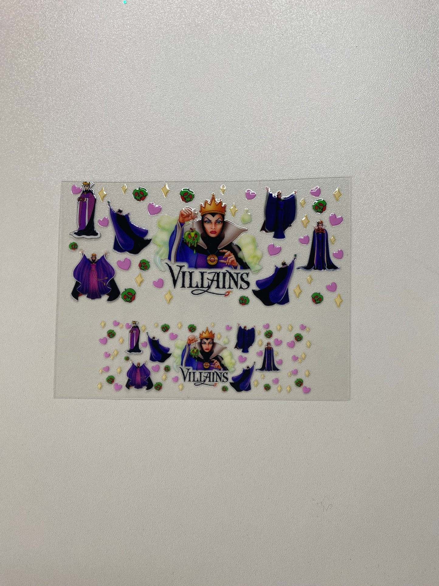 Villains Shot Glass