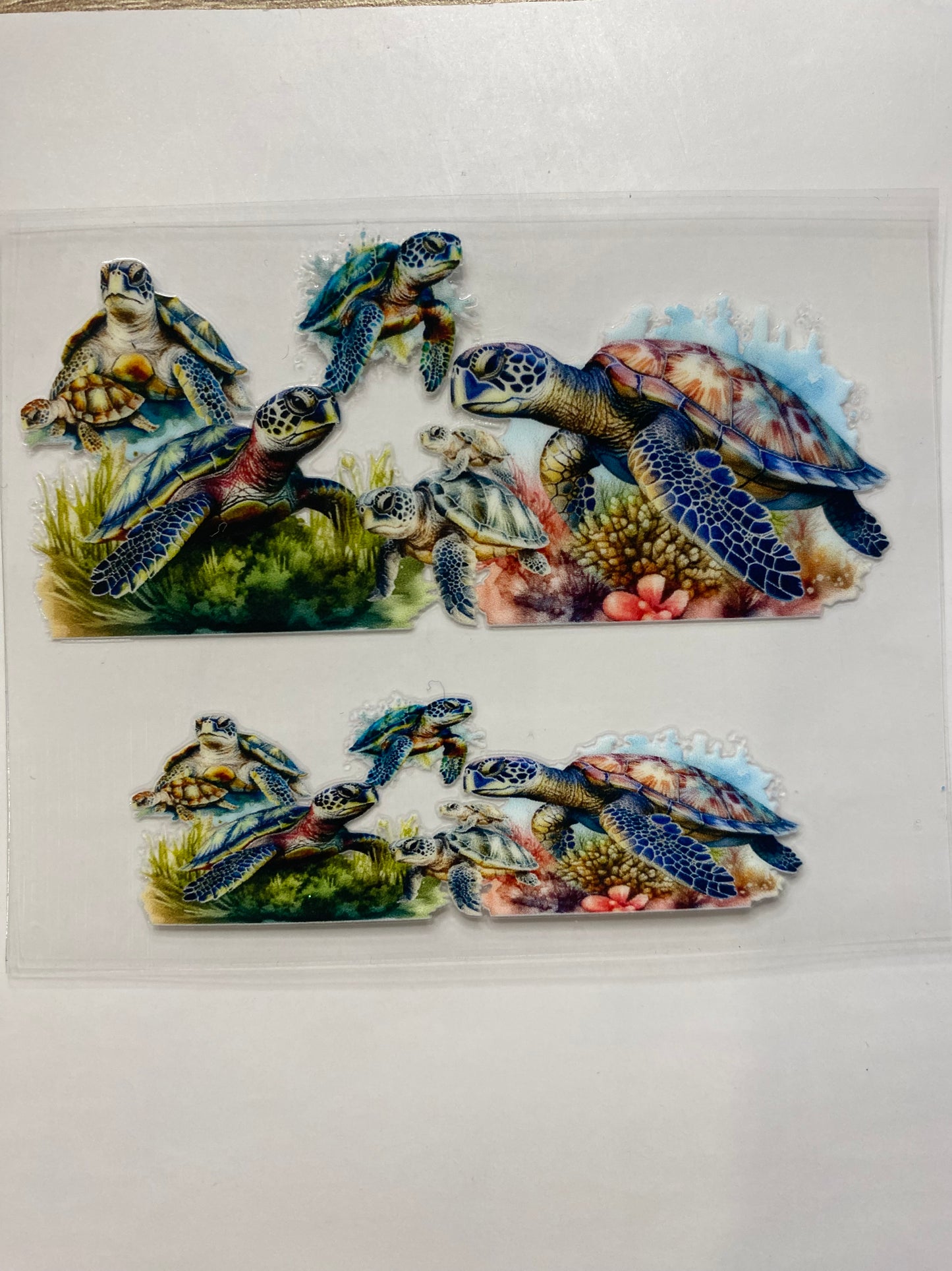 Turtle Shot Glass Decal