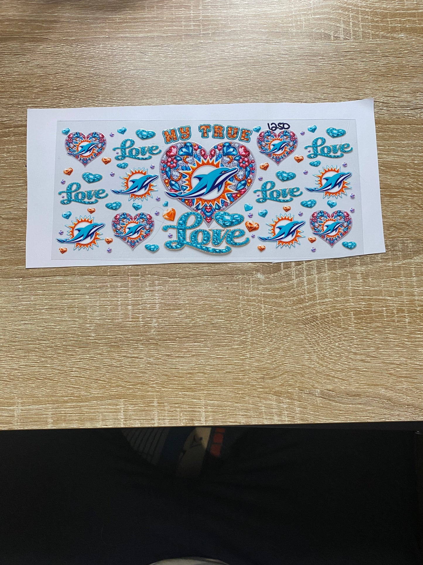 1250 Miami Dolphins My True Love