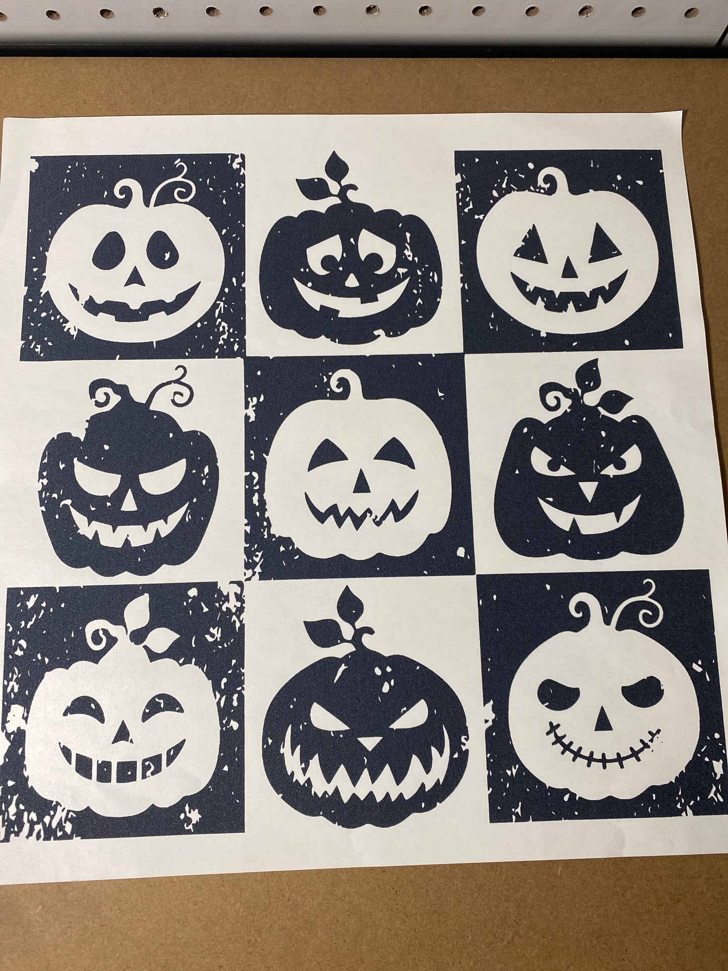 Single Color Adult Transfer-Pumpkin