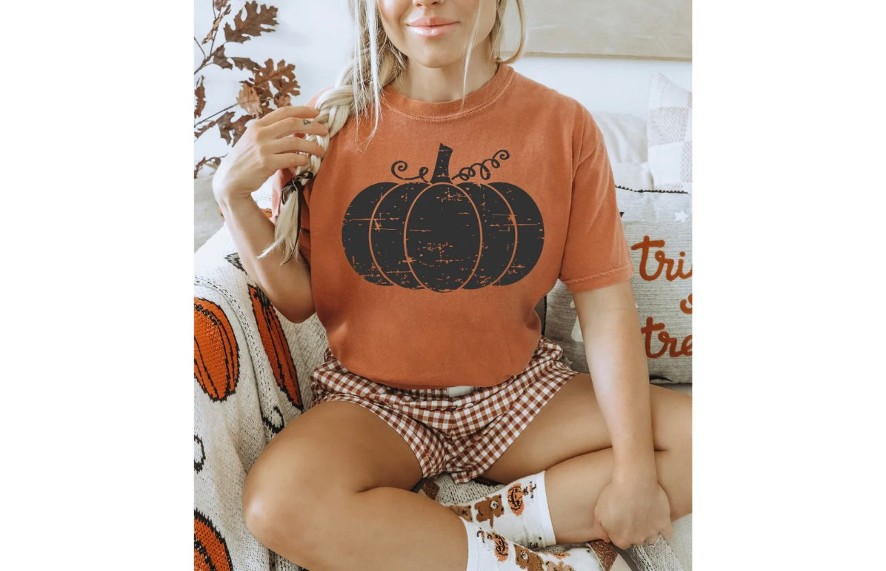 Single Color Adult Transfer- Pumpkin