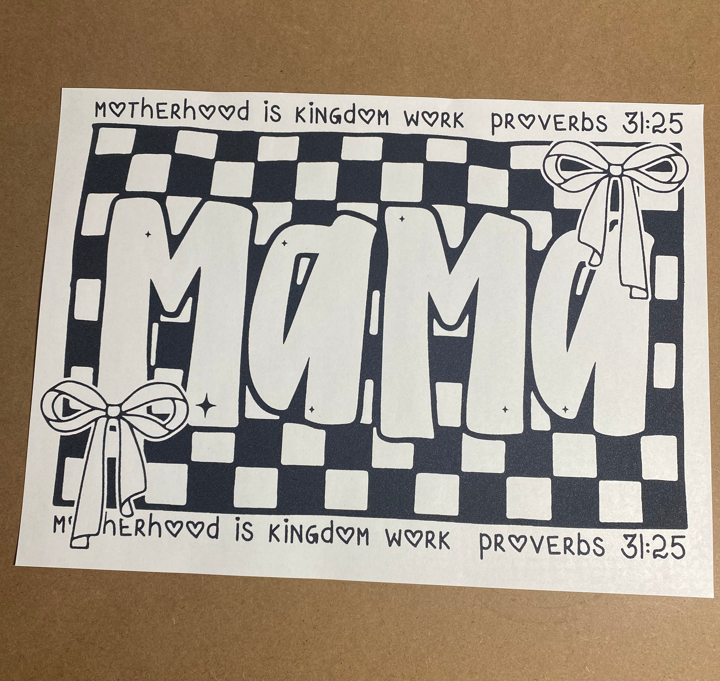 Single Color Adult Transfer- Mama Proverbs 31:52