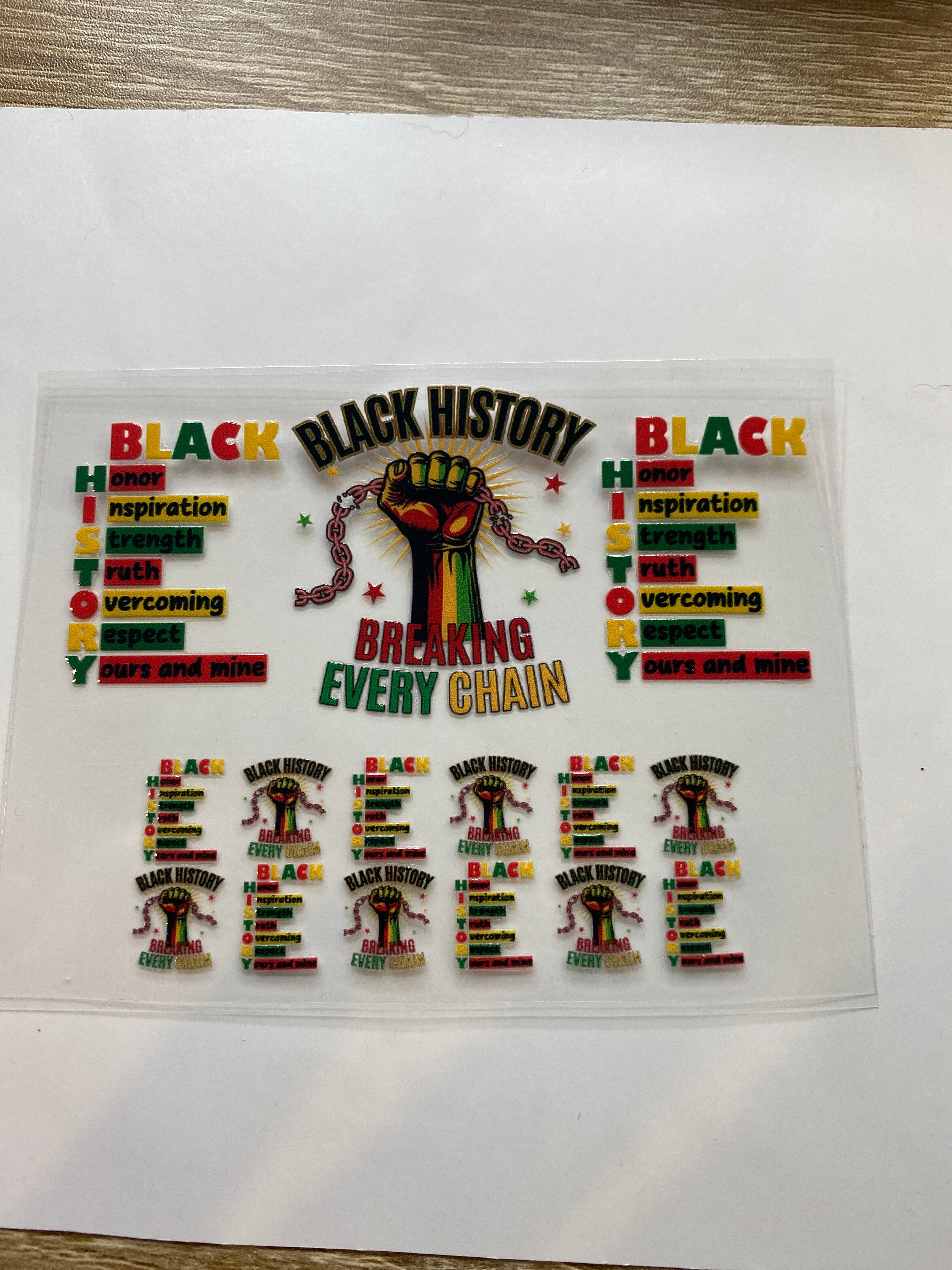 Black History Shot Glass