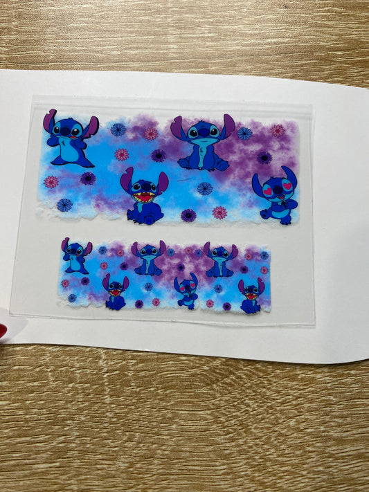 Blue Alien Shot Glass