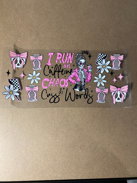 148 caffeine chaos cuss words