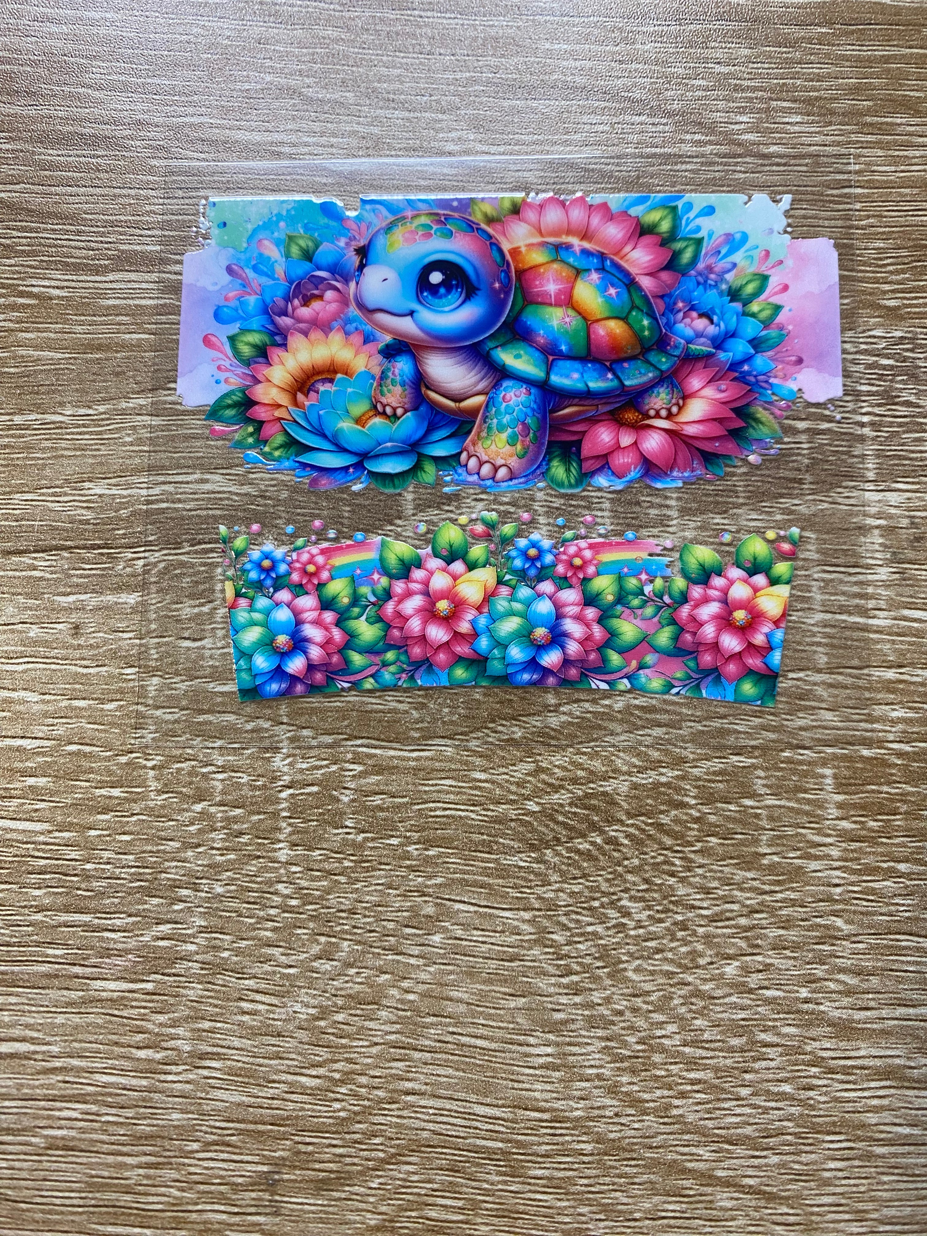 Turtle Shot Glass Decal