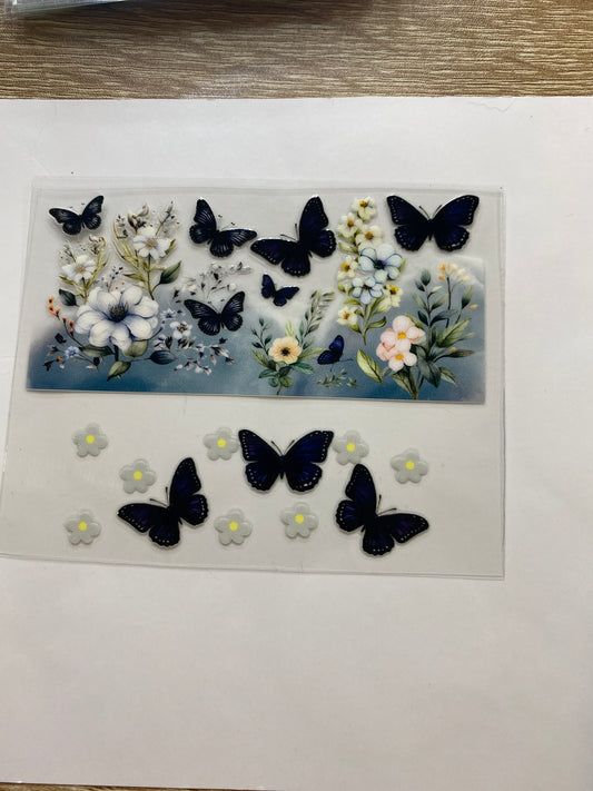 Butterflies Shot Glass