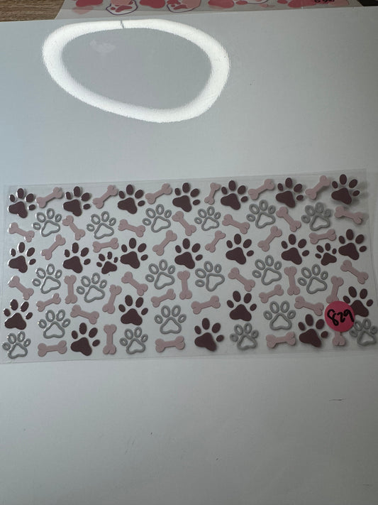 Paw Print 829