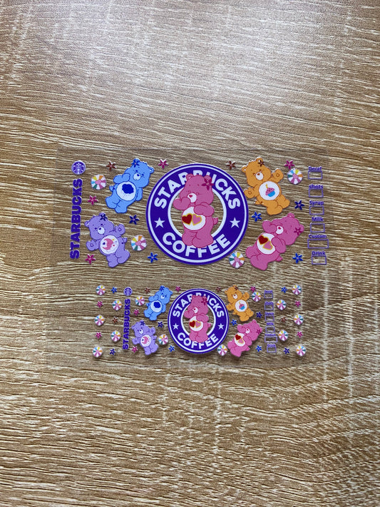 Starbucks Bear Shot Glass Decal