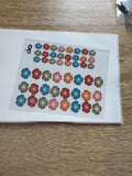 Flowers Shot glass Decal