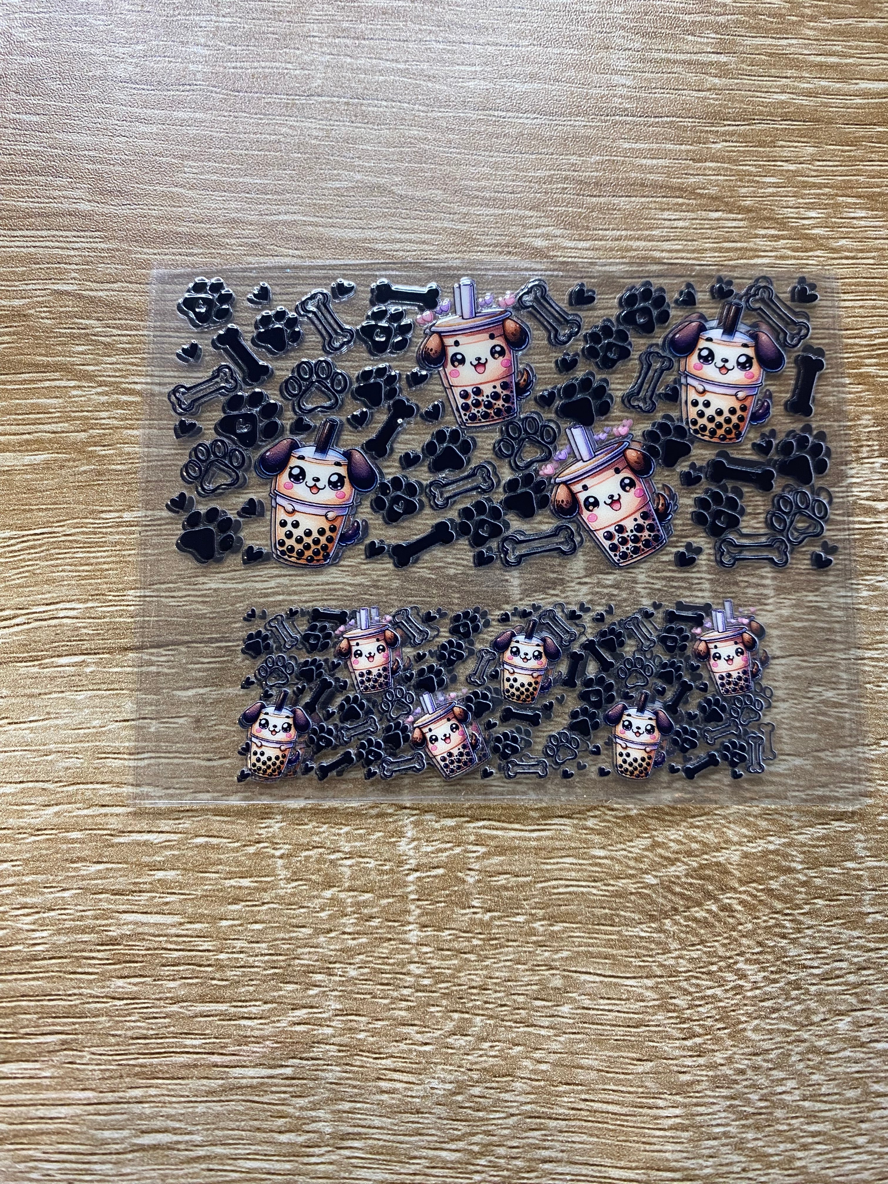 Dog Coffee  Shot Glass Wraps