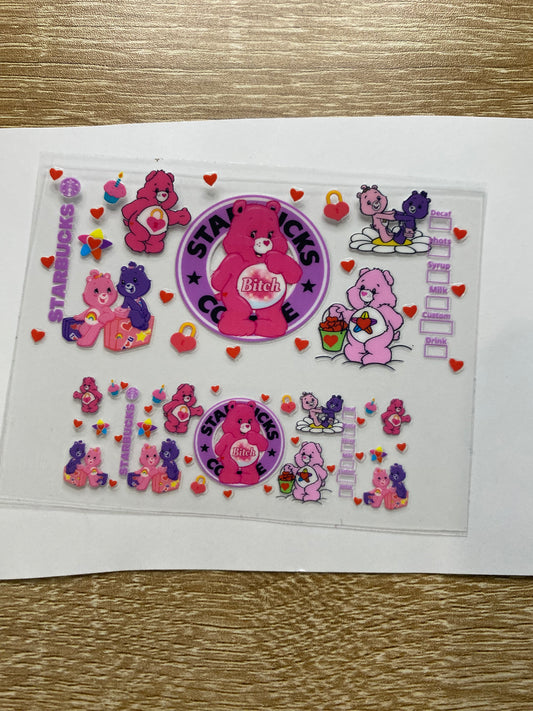 Swear Bear Shot Glass