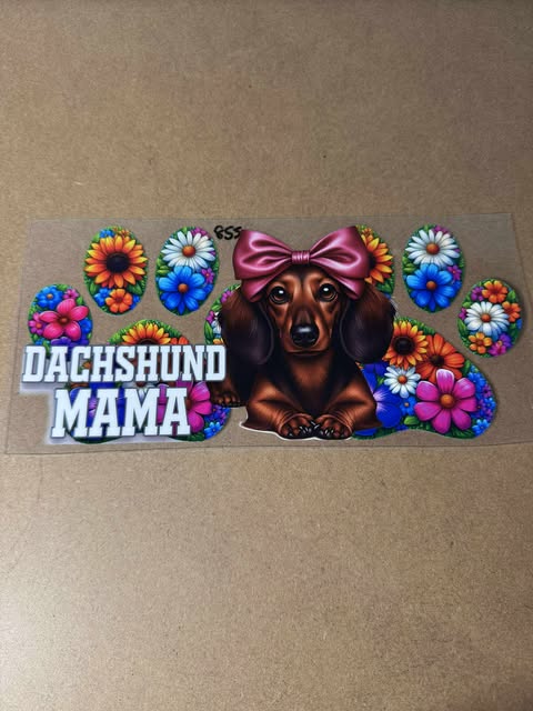 855 Dachshund Mama