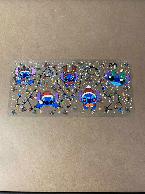 1319 Blue Alien Christmas