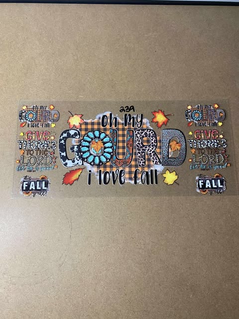 239 Oh my Gourd i love Fall