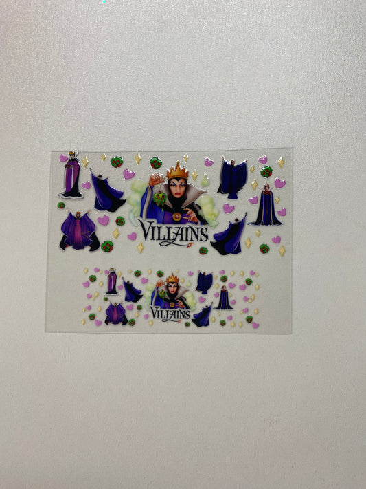Villains Shot Glass