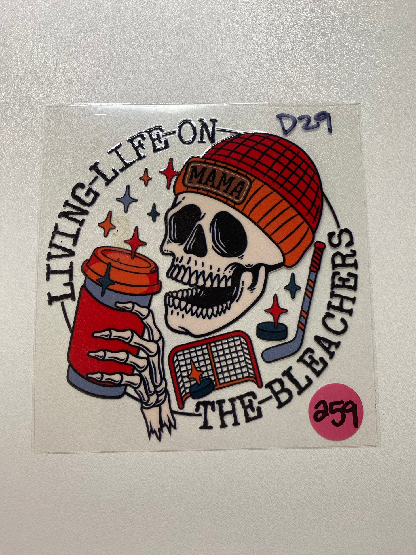 D29 Life on the bleachers