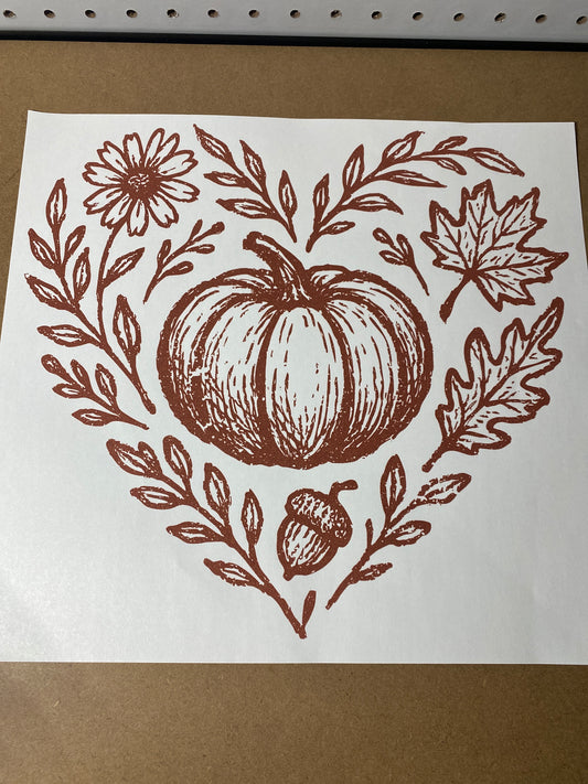 Single Color Adult Transfer- Harvest