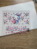 Bunny Ice Cream Shot glass Decal