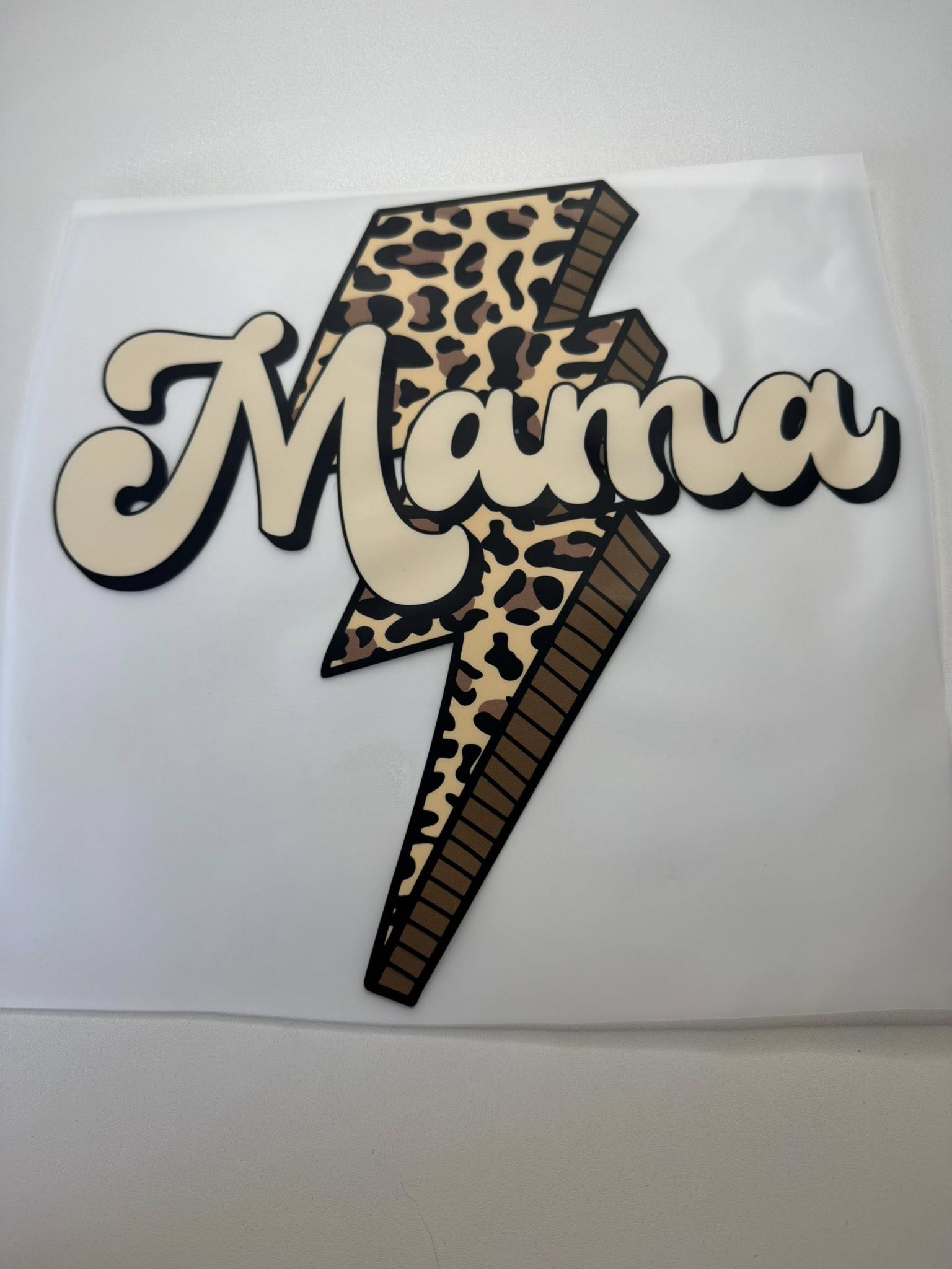 DTF-Mama Lightening Bolt