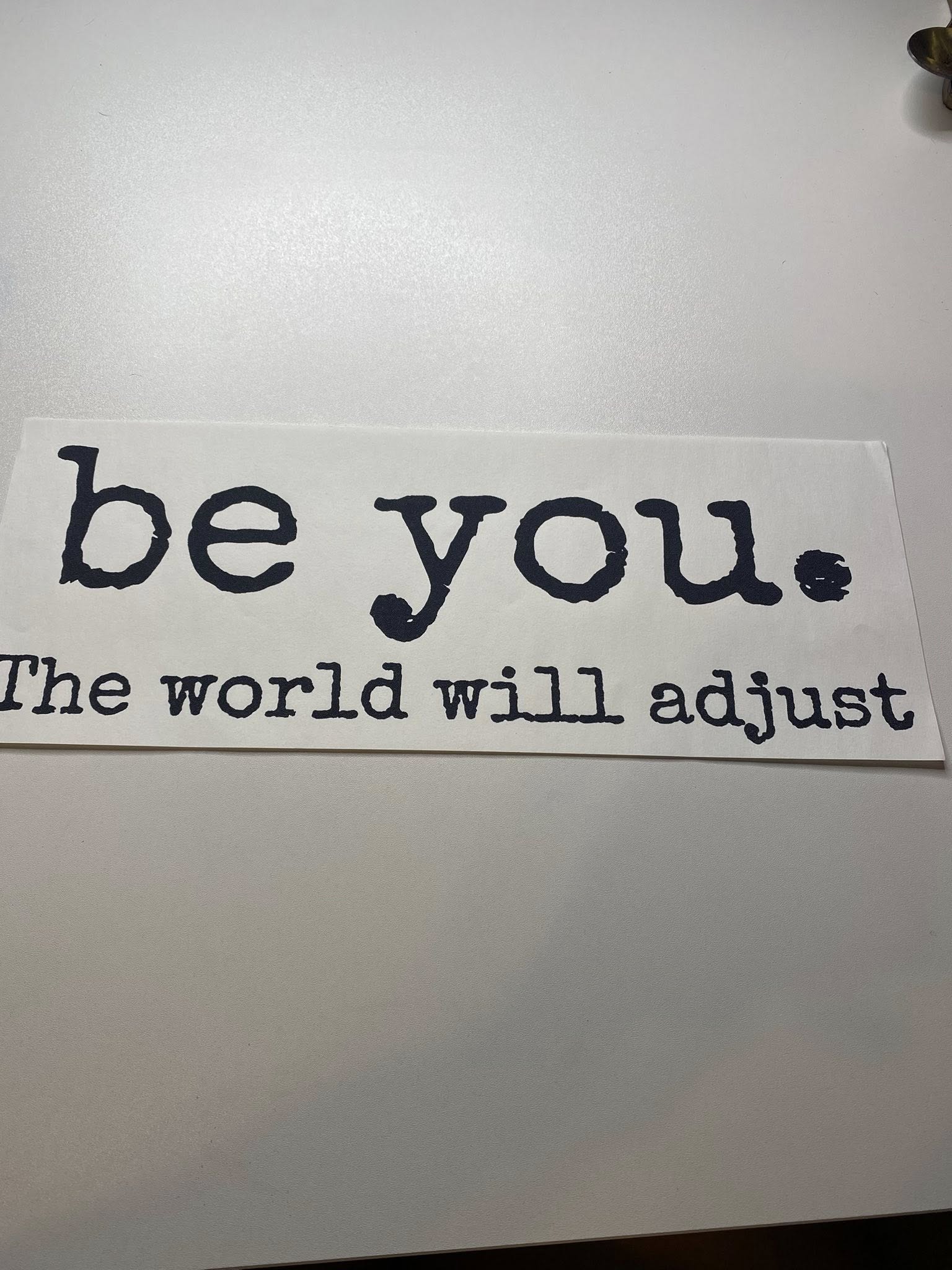 Screen Print- Be you