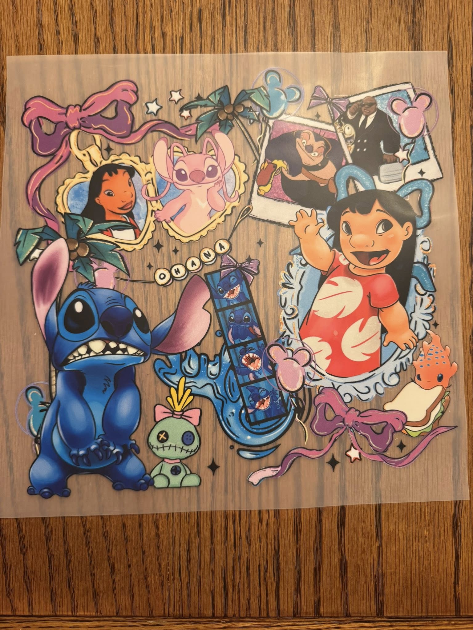 DTF- Stitch and Lilo