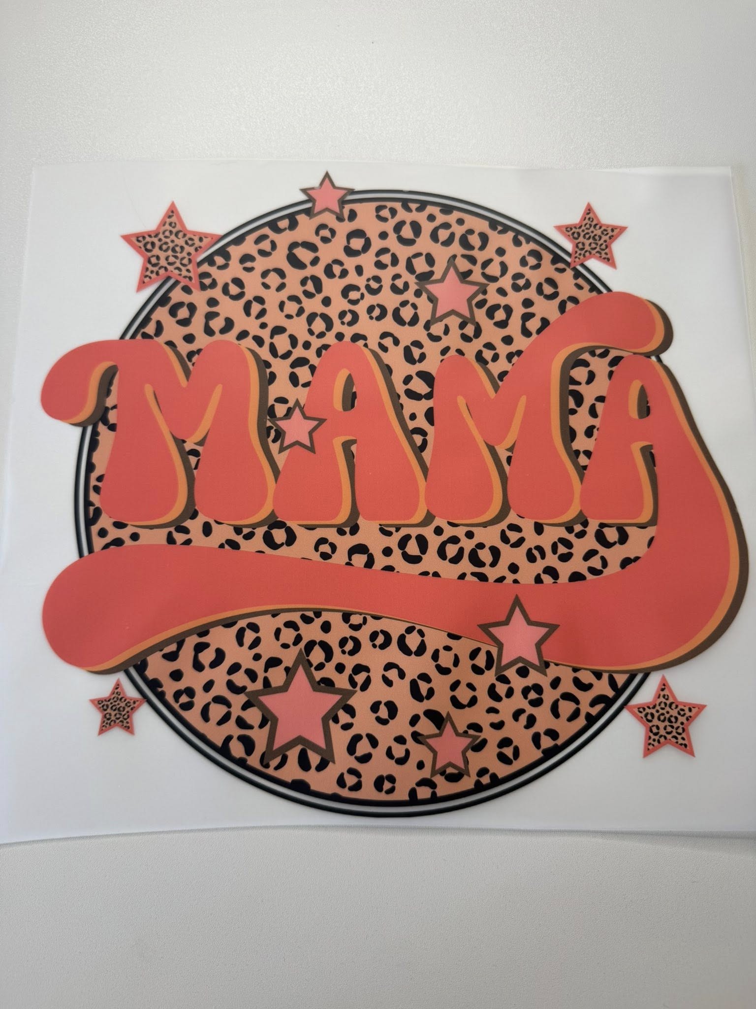 DTF-Mama Leopard