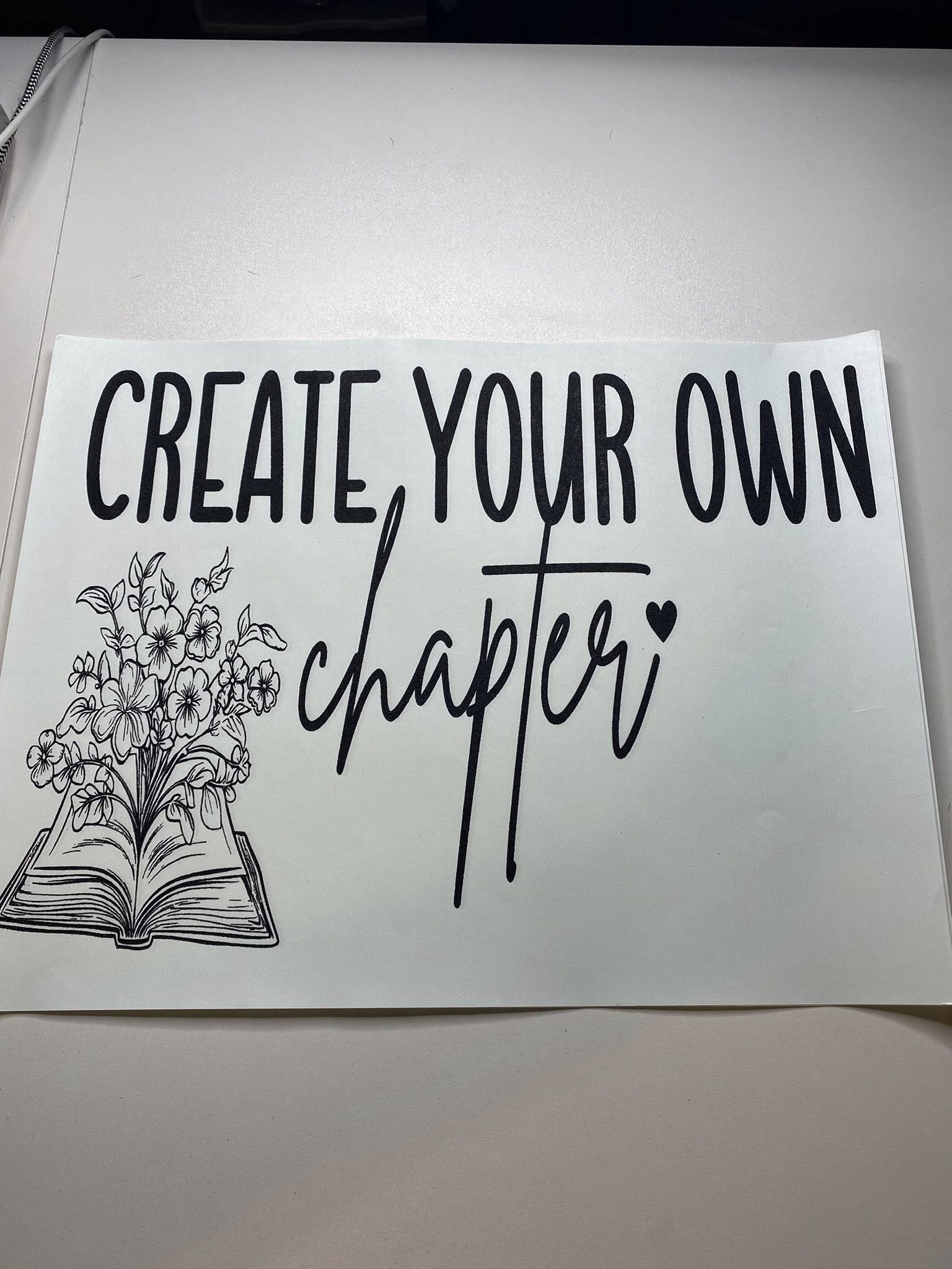 Screen Print-Create your own chapter
