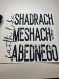 Screen Print- Faith like