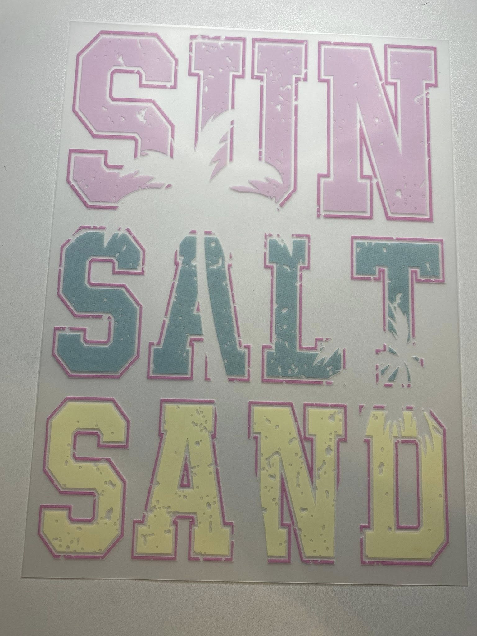 DTF- Sun Salt Sand