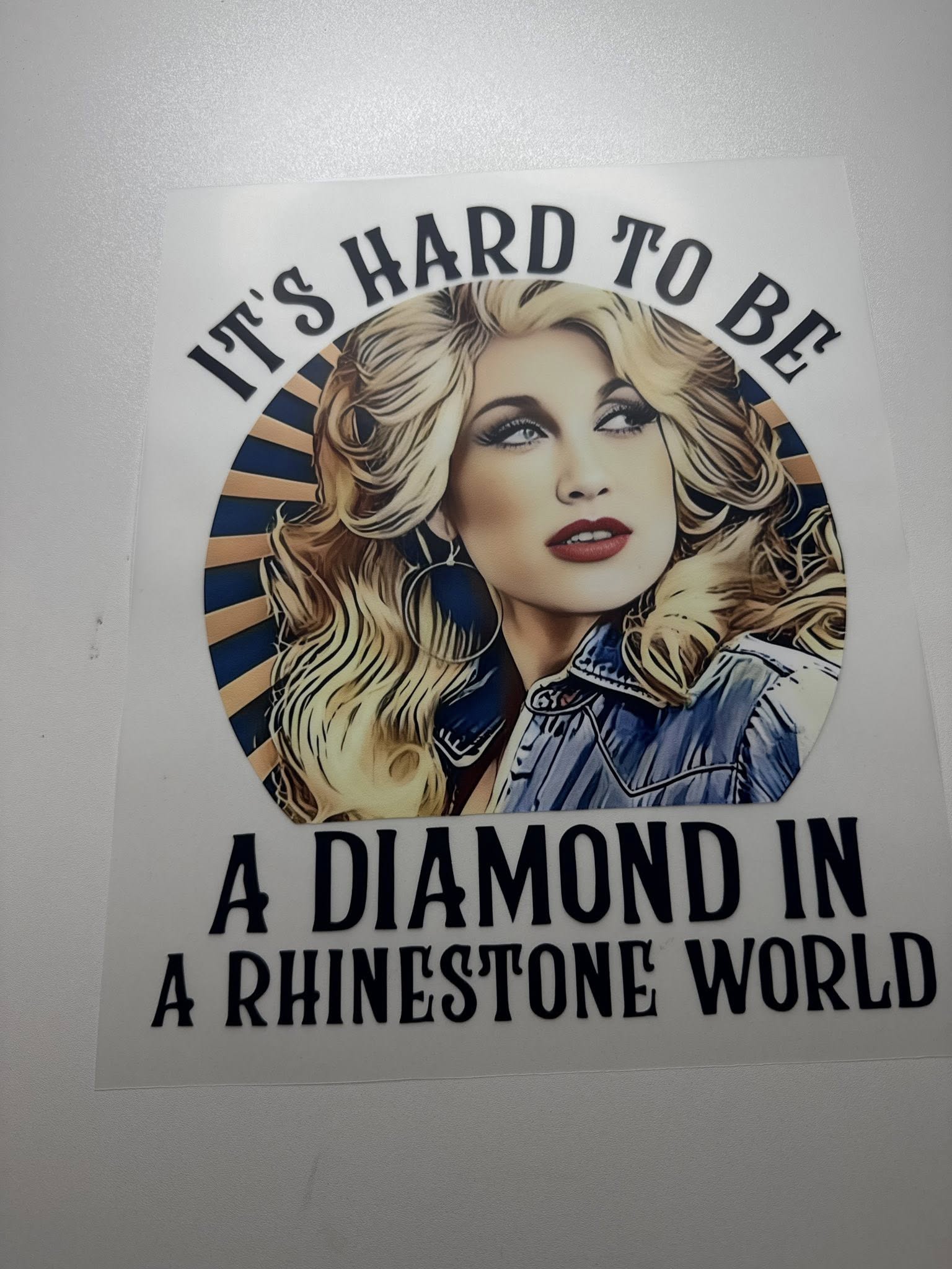 DTF- Its hard to be a diamond