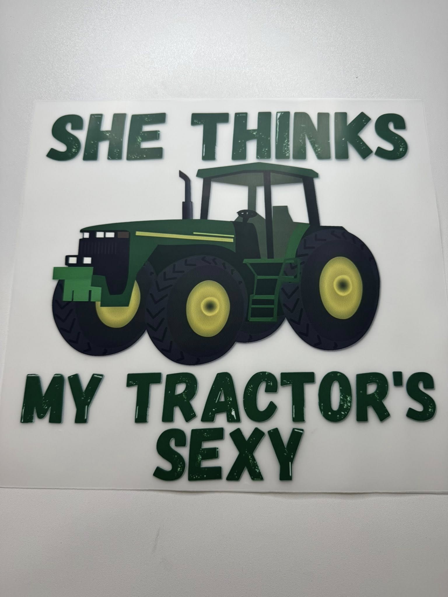 DTF-She thinks my tractors sexy