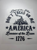 DTF- Don't tread