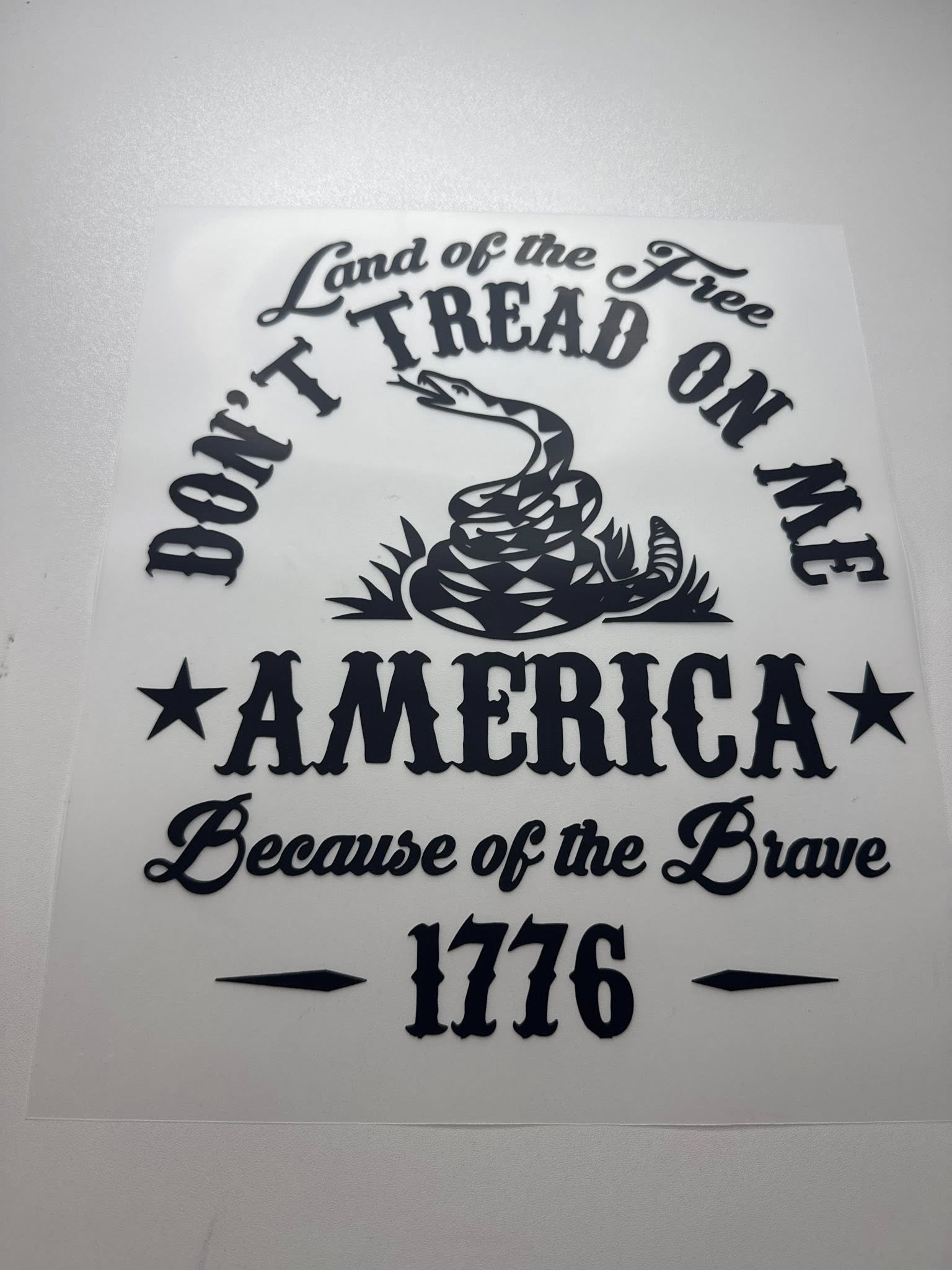 DTF- Don't tread