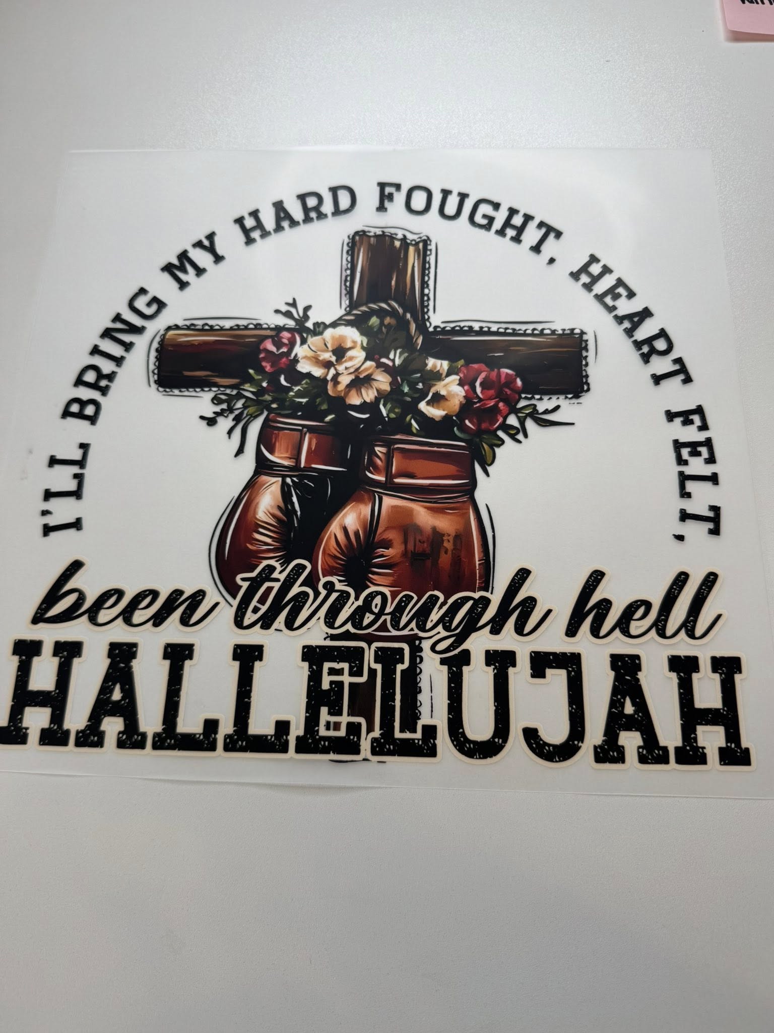 DTF-Hard fought Hallelujah