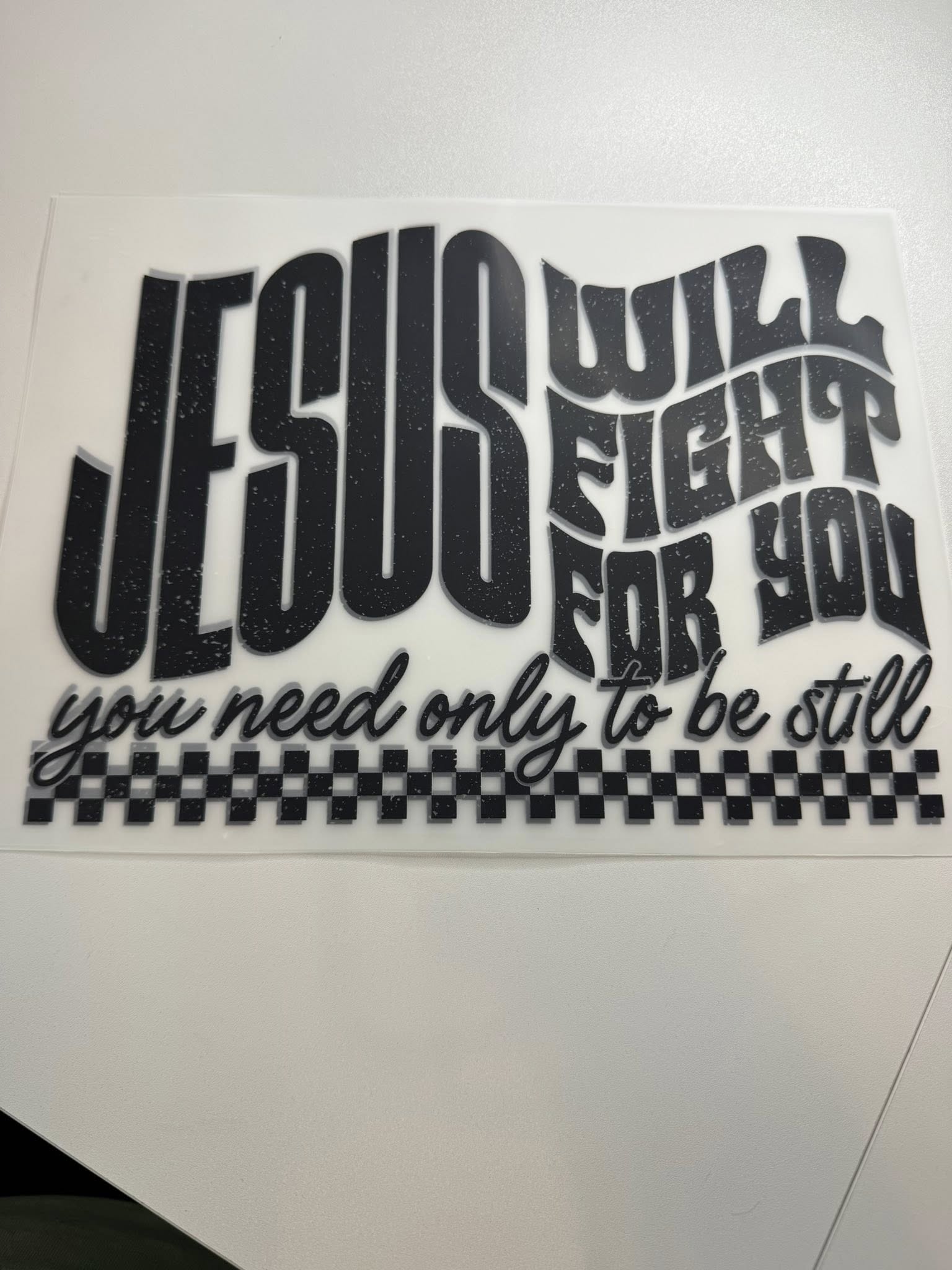 DTF- Jesus will fight for you