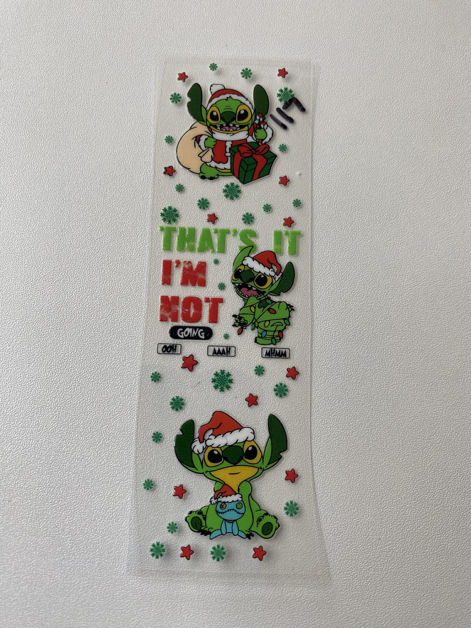 Pen 117- Stitch Christmas