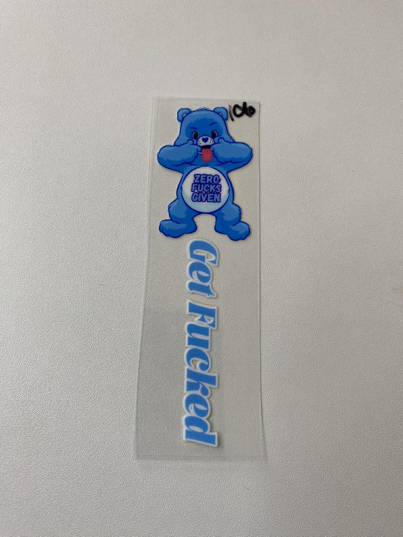 Pen 106- Swear Bear Blue