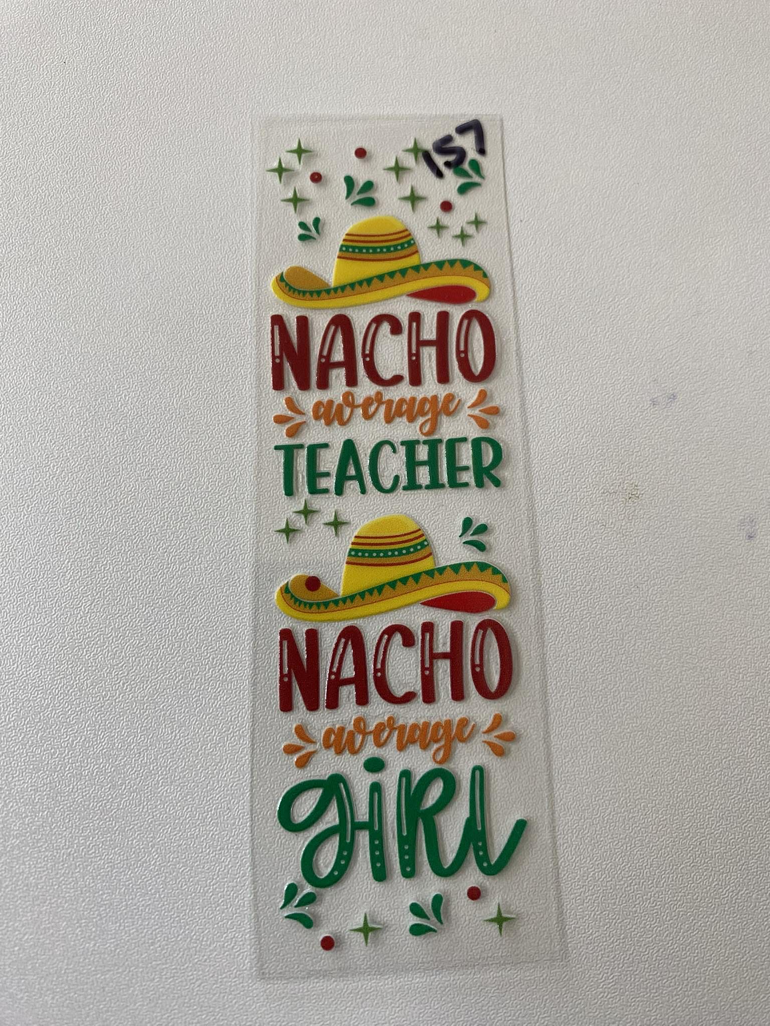 Pen 157- Nacho Teacher