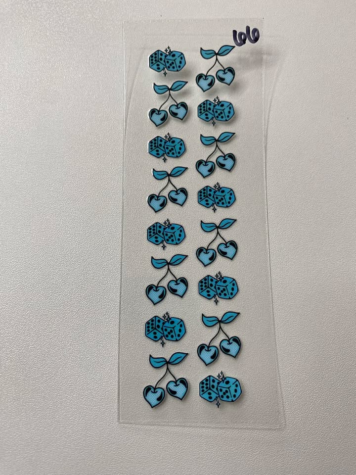 Pen 66- Blue Dice