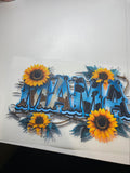 DTF-Mama Sunflower
