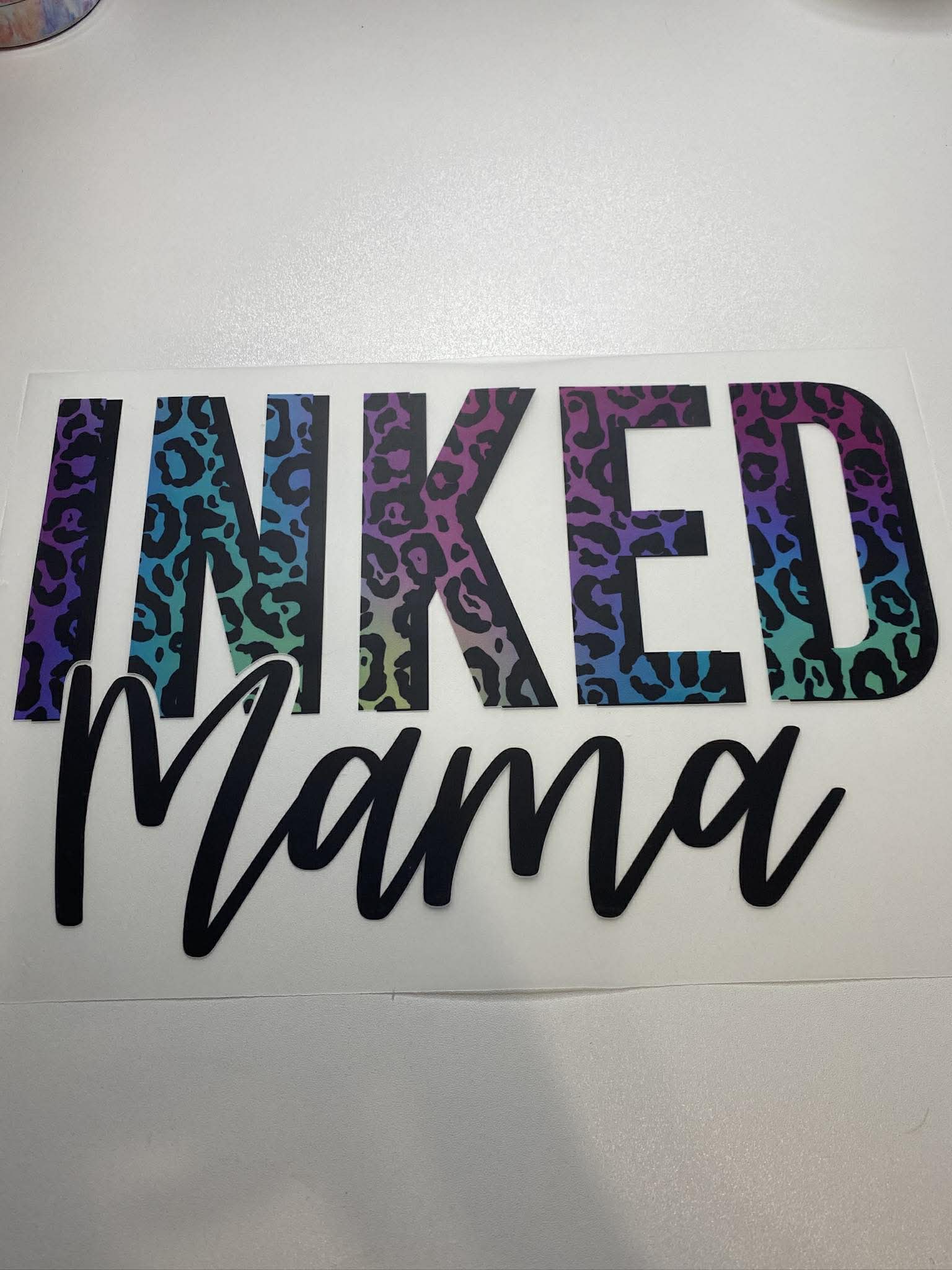 DTF-Inked Mama Purple
