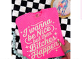 Screen Print- I wanna Be