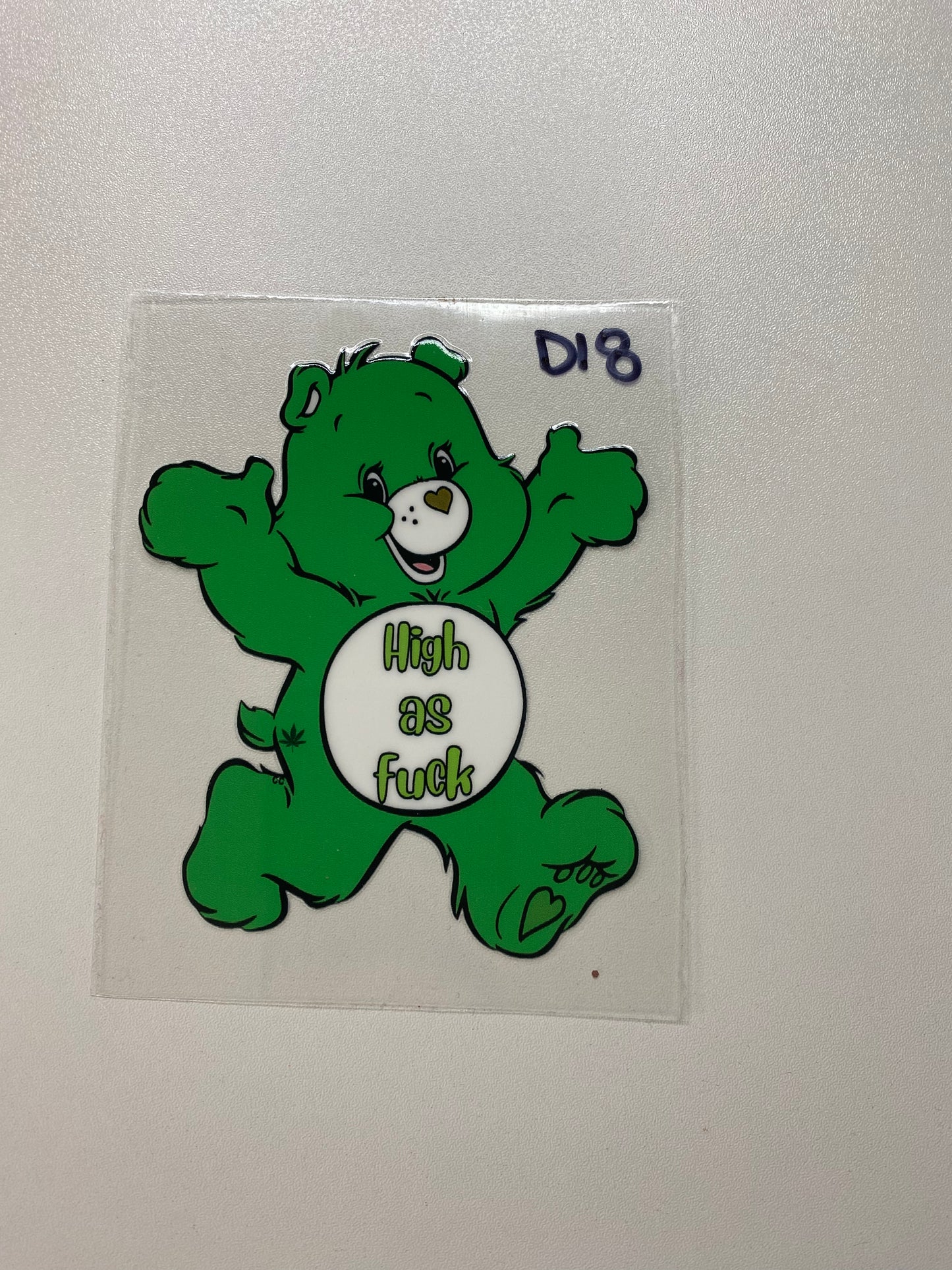 D18 Swear Bear