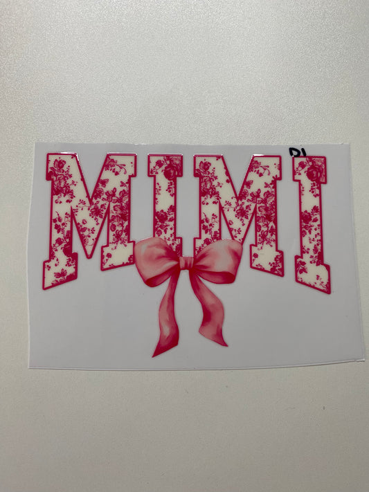 D1-Mimi Decal
