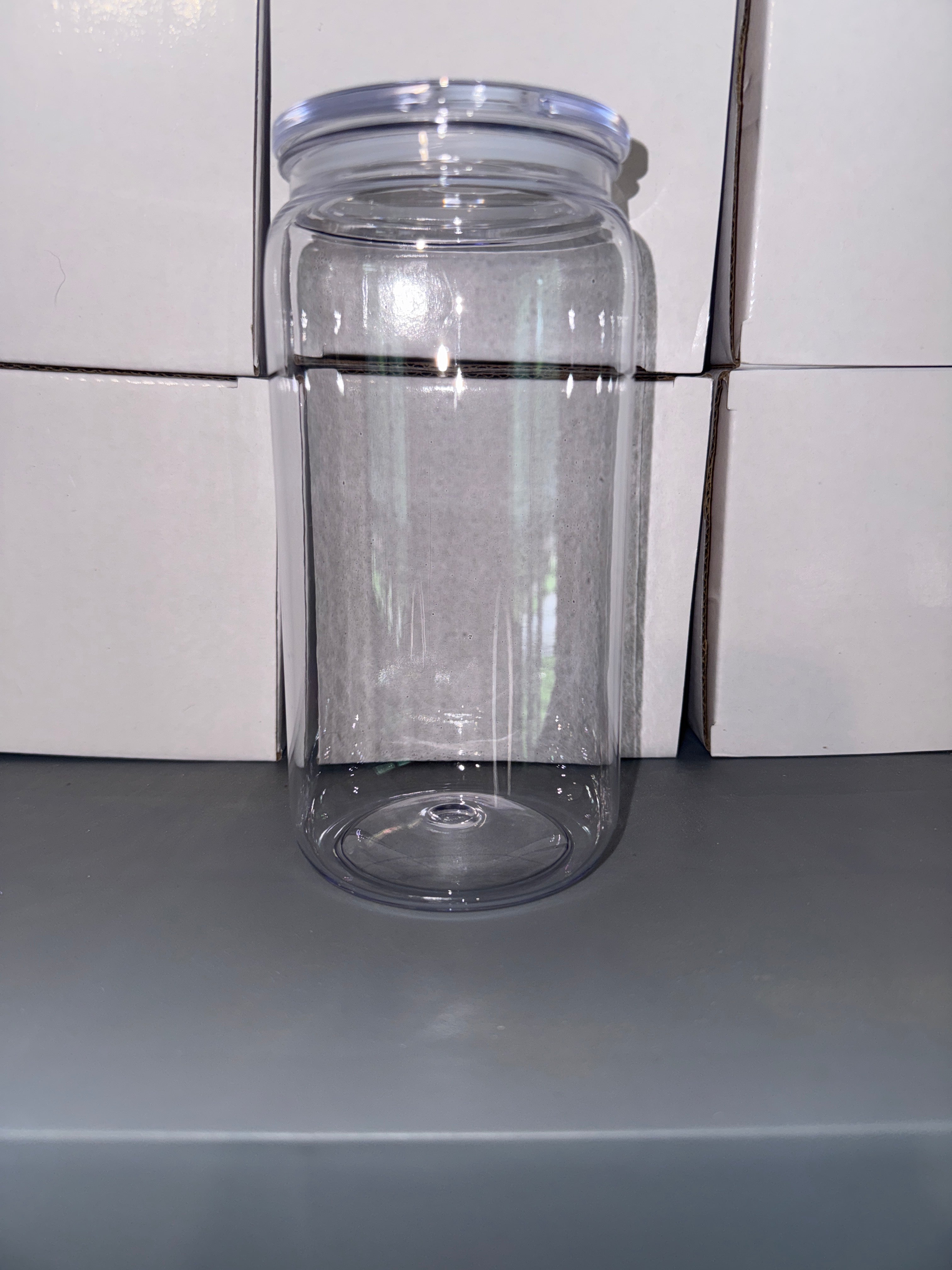 Plastic 16oz Tumbler- Non SnowGlobe