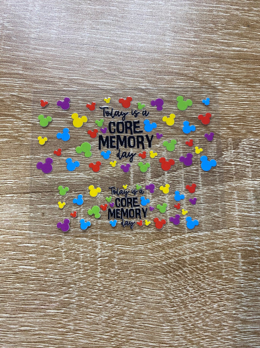 Core Memory Day Shot Glass Wraps