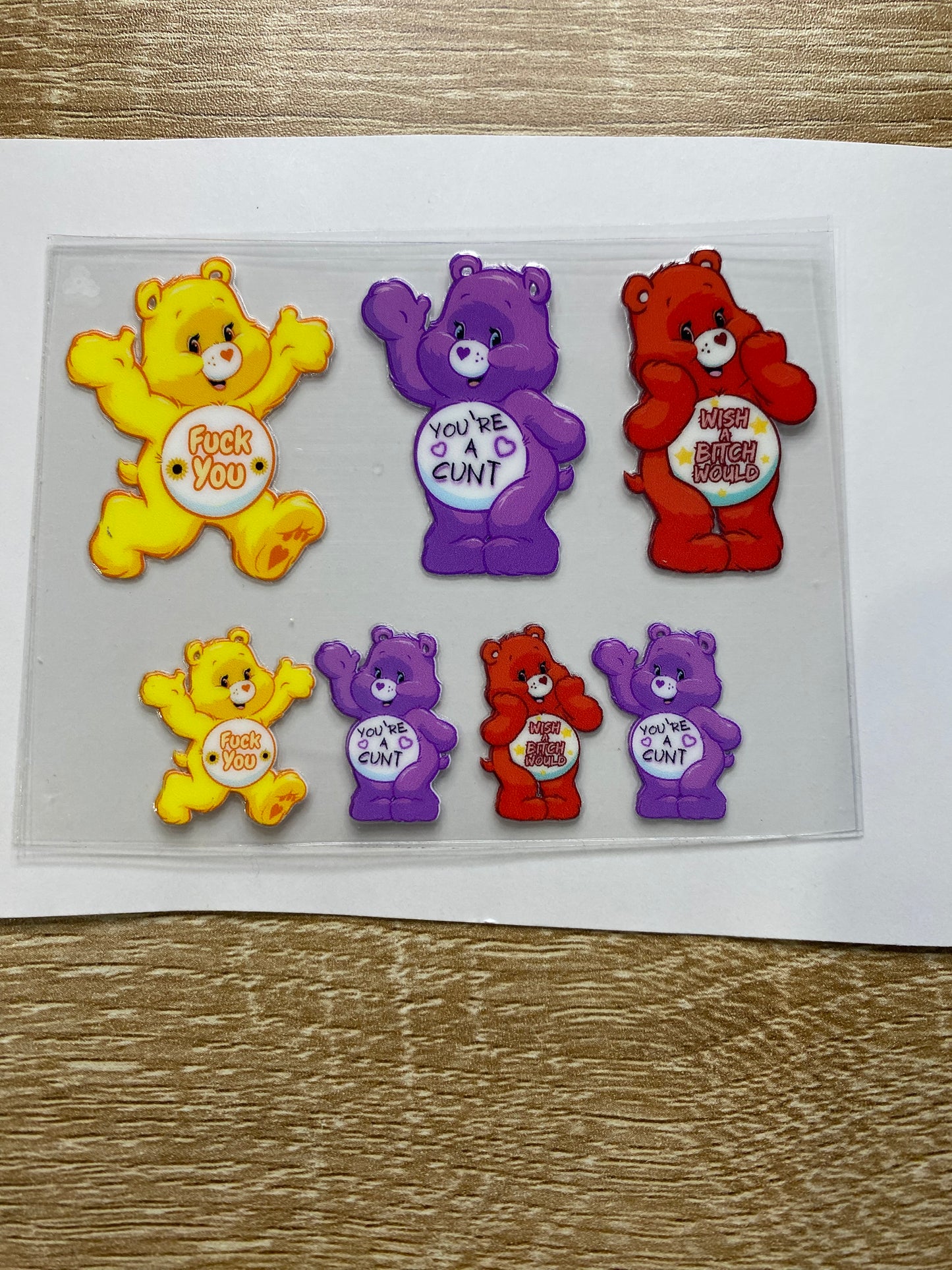 Swear Bear Shot Glass